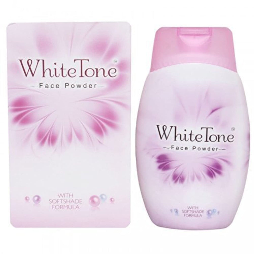 White Tone Face Powder 70g - Single Pack - Mattifying Skin Brightening Compact