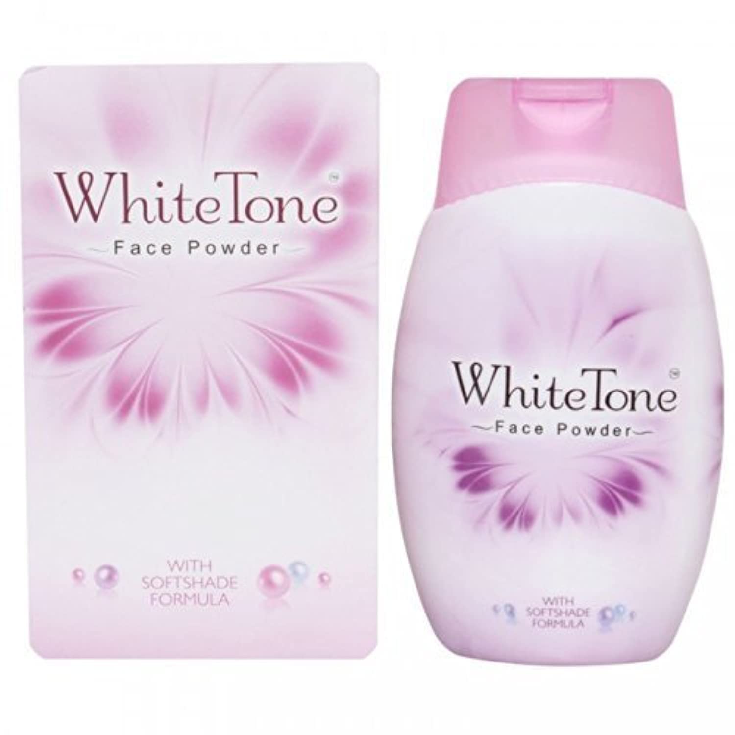 White Tone Face Powder 70g - Single Pack - Mattifying Skin Brightening Compact