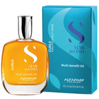 Alfaparf Semi di Lino Curls Multi Benefit Moisturizing Oil For Curly Hair 100ml - Damaged Box