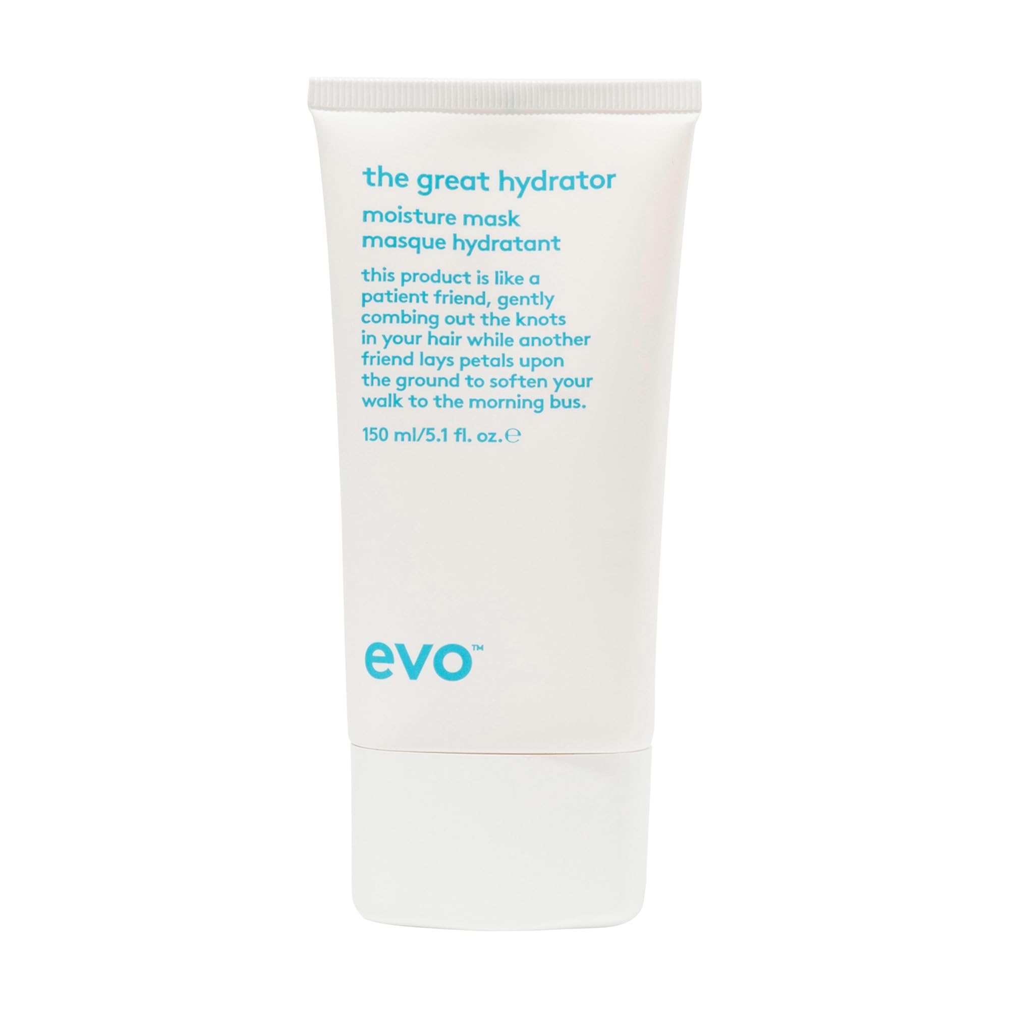 Evo The Great Hydrator Moisture Hair Mask - Moisturise, Add Softness & Shine, Nourishing & Hydrating Treatment for Dry Hair - 150ml / 5.1fl.oz - Damaged Box