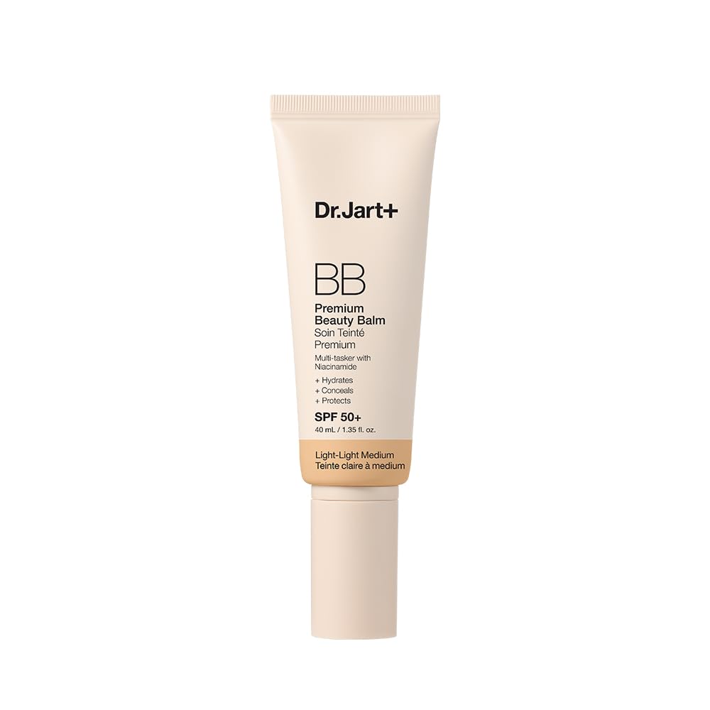 Dr.Jart+ Premium BB Korean Tinted Moisturiser with SPF 50 and Niacinamide Glycerin | bb cream |Skin Tint | Korean Makeup, 40 ml - Damaged Box