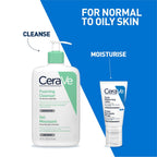 CeraVe PM Facial Moisturising Lotion - Niacinamide, Ceramides - Normal to Dry Skin - 52ml Night Face Moisturiser - Damaged Box - BBE 01/2029