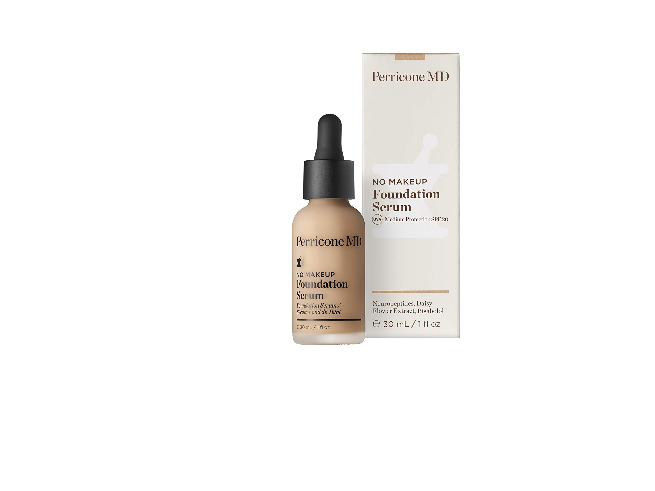 Perricone MD No Makeup Foundation Serum Broad Spectrum SPF20 Beige 30ml - Damaged Box
