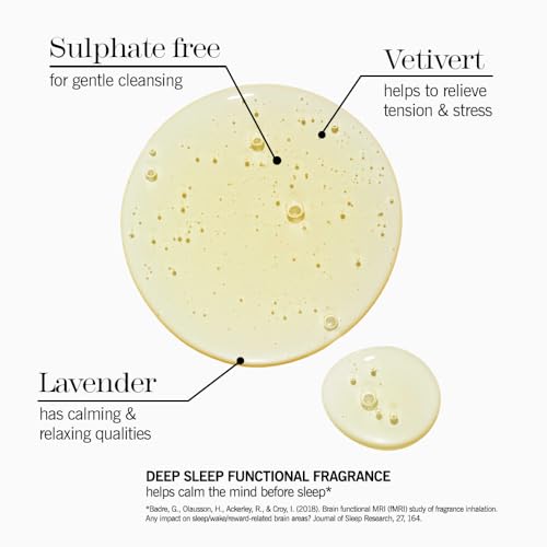 This Works Deep Sleep Shower Gel, 250 ml - Calming Body Wash with Lavender, Camomile and Vetivert Essential Oils - Sleep-Inducing Sulphate-Free Shower Gel for Men and Women