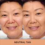 IT Cosmetics CC+ Cream SPF 50+ Full-Coverage CC Foundation, Hydrating Skincare, With Hyaluronic Acid, Niacinamide & Vitamin E for a Radiant Finish, Your Skin But Better, Shade: Neutral Tan, 32ml - Damaged Box