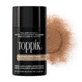 Toppik Hair Building Fibres Powder, for a Thicker-looking Hairline, Crown and Beard, Instant Thinning Concealer for Men and Women, Light Brown, 12 g