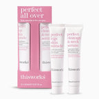 This Works Perfect All Over Kit - Cleavage & Neck Serum, Legs Skin Miracle - Pamper Gift Set for Women - Damaged Box