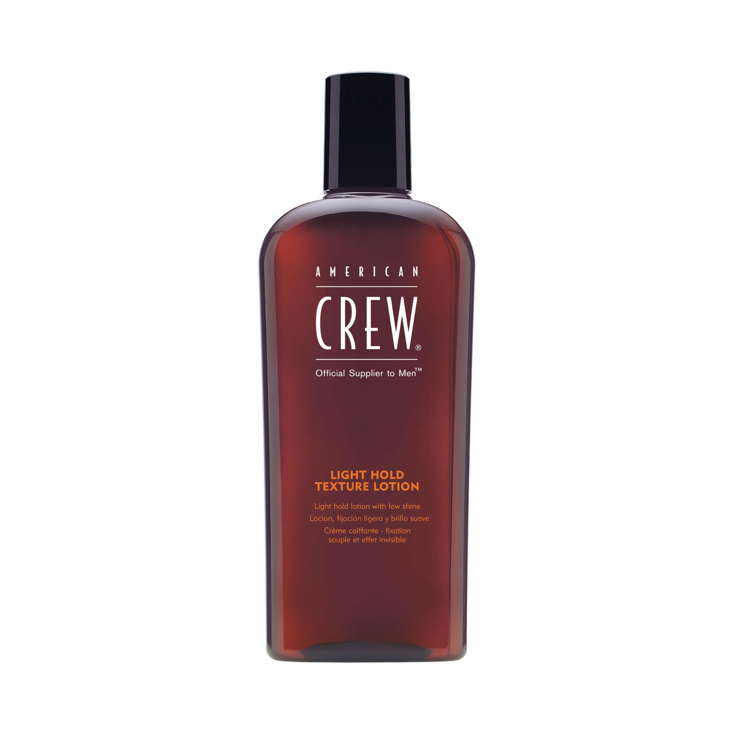 American Crew - Light Hold Texture Lotion, Low Hold Lotion with Natural Shine, Lightweight Control Cream that Adds Control to Fine Hair, Creates Fuller and More Manageable Hair, 250 ml - Damaged Box