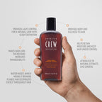 American Crew - Light Hold Texture Lotion, Low Hold Lotion with Natural Shine, Lightweight Control Cream that Adds Control to Fine Hair, Creates Fuller and More Manageable Hair, 250 ml - Damaged Box