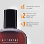 American Crew - Light Hold Texture Lotion, Low Hold Lotion with Natural Shine, Lightweight Control Cream that Adds Control to Fine Hair, Creates Fuller and More Manageable Hair, 250 ml - Damaged Box