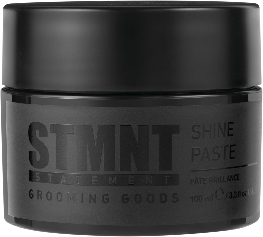 STMNT Grooming Goods Shine Paste | Natural Shine Finish | Strong Control | Non-Greasy Formula 100ml - Damaged Box