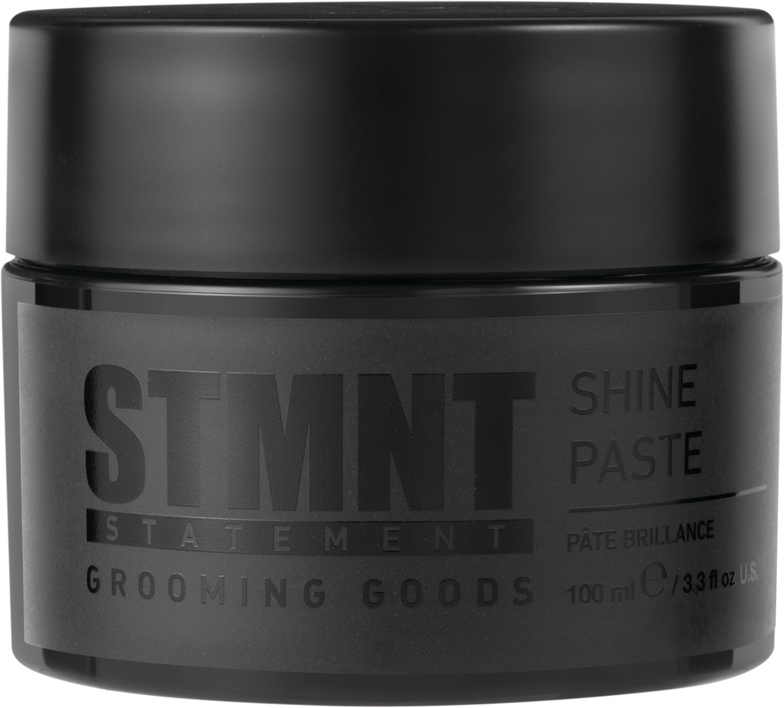STMNT Grooming Goods Shine Paste | Natural Shine Finish | Strong Control | Non-Greasy Formula 100ml - Damaged Box