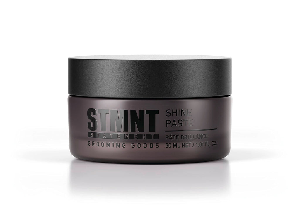STMNT Grooming Goods Shine Paste | Natural Shine Finish | Strong Control | Non-Greasy Formula 100ml - Damaged Box