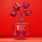 Nails Inc It's Topless Gel-Like Nail Polish, 4-in-1 Base Coat, Treatment, Colour & Top Coat, Long Lasting, Strong, Chip Free Nails, Glossy Salon Quality Manicure, Air Dry Nail Polish, Madison, 14 ML