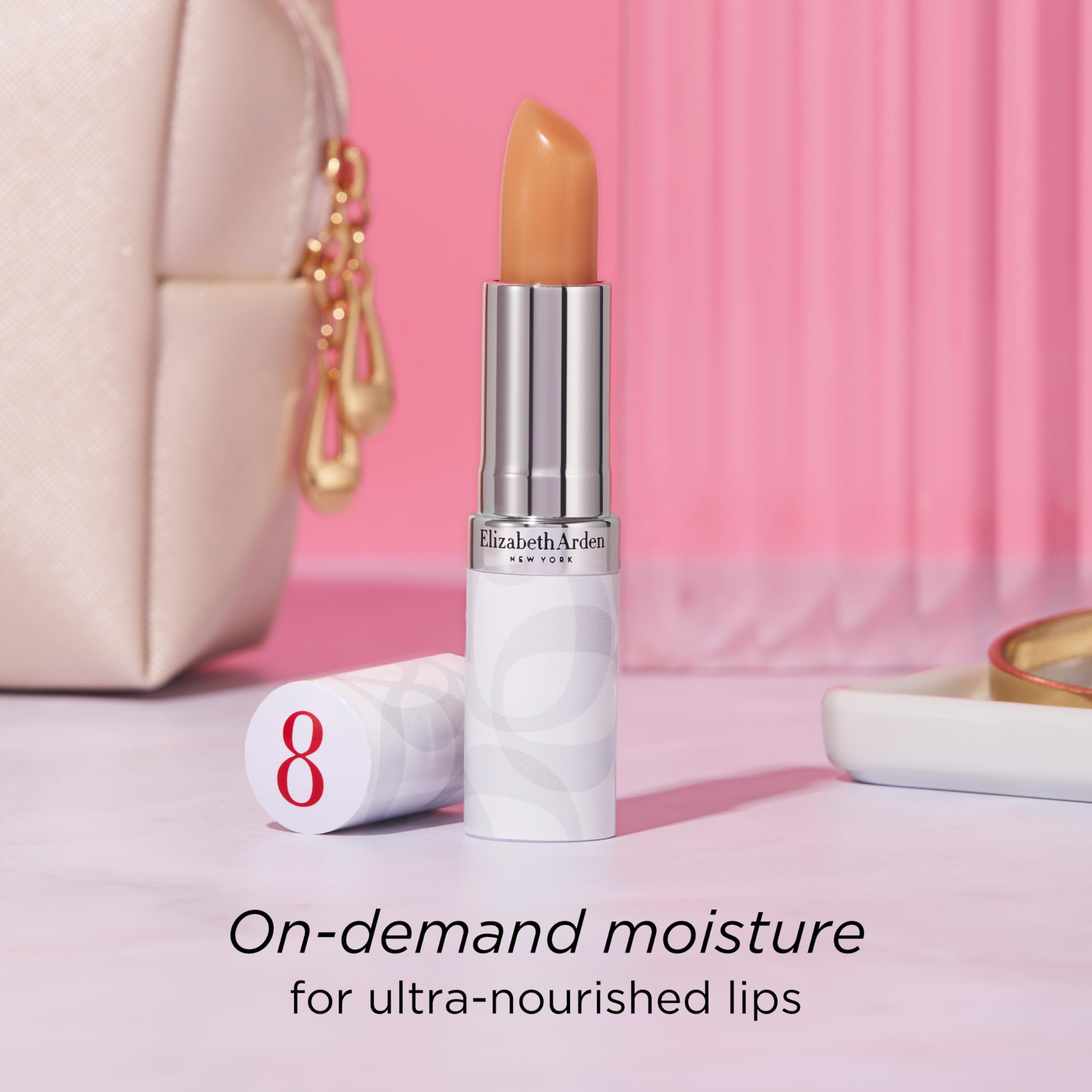 Elizabeth Arden Eight Hour Cream Lip Protectant Lip Balm Stick SPF15, 3.7g, for Nourished, Hydrated, Smooth Lips, Travel-Friendly, Unisex