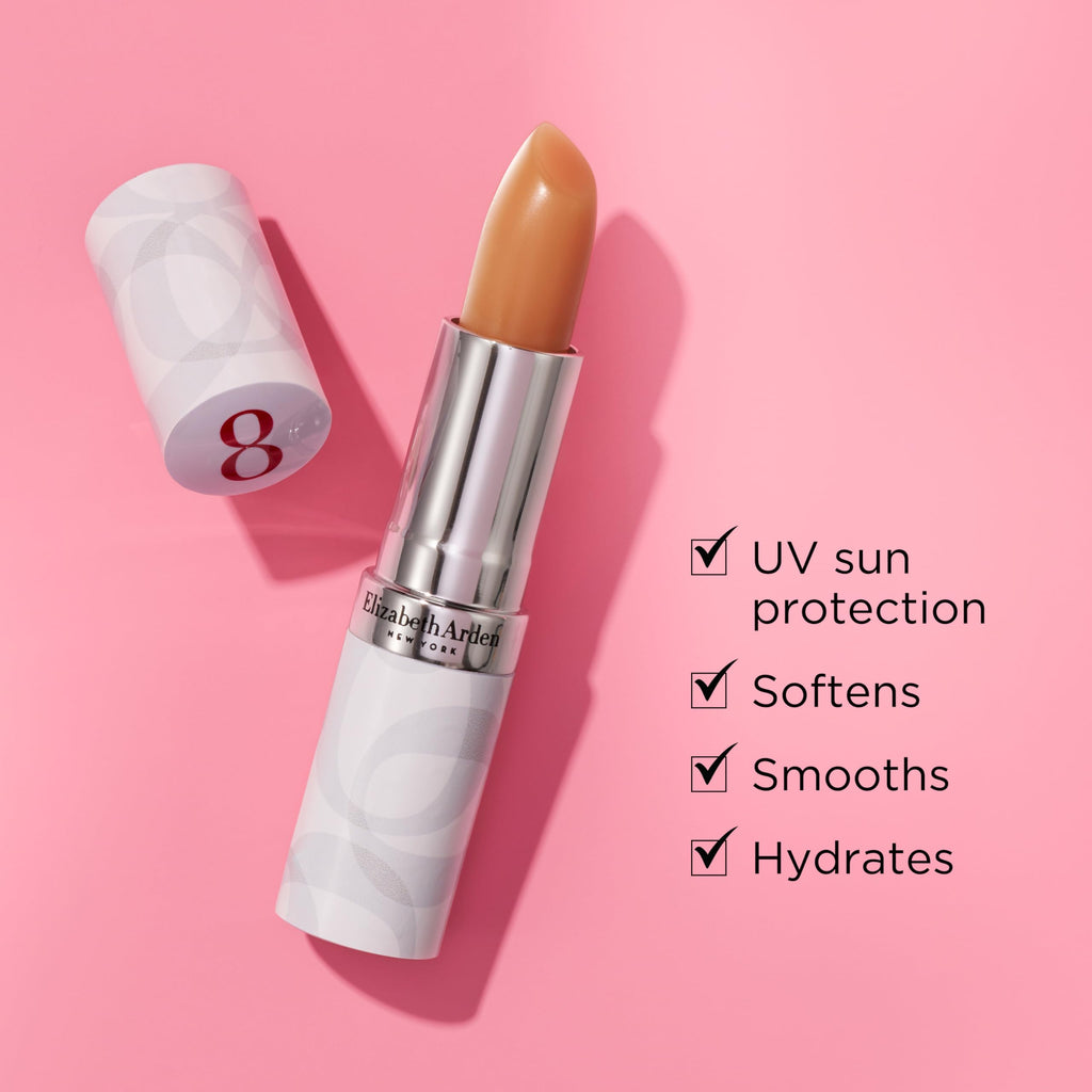 Elizabeth Arden Eight Hour Cream Lip Protectant Lip Balm Stick SPF15, 3.7g, for Nourished, Hydrated, Smooth Lips, Travel-Friendly, Unisex