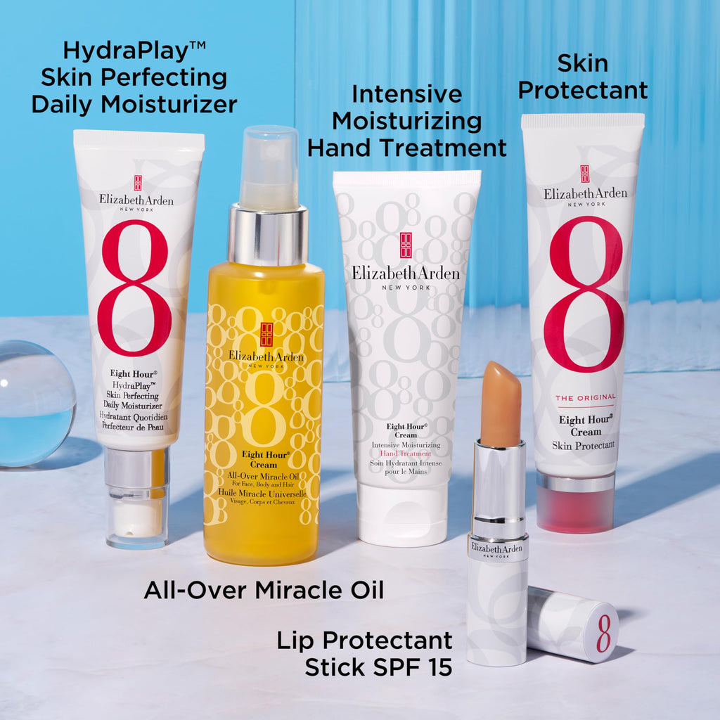 Elizabeth Arden Eight Hour Cream Lip Protectant Lip Balm Stick SPF15, 3.7g, for Nourished, Hydrated, Smooth Lips, Travel-Friendly, Unisex