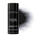 Toppik Hair Building Fibres Powder, Black, 27.5g Bottle - for A Thicker-looking Hairline, Crown and Beard, Instant Thinning Concealer for Men and Women
