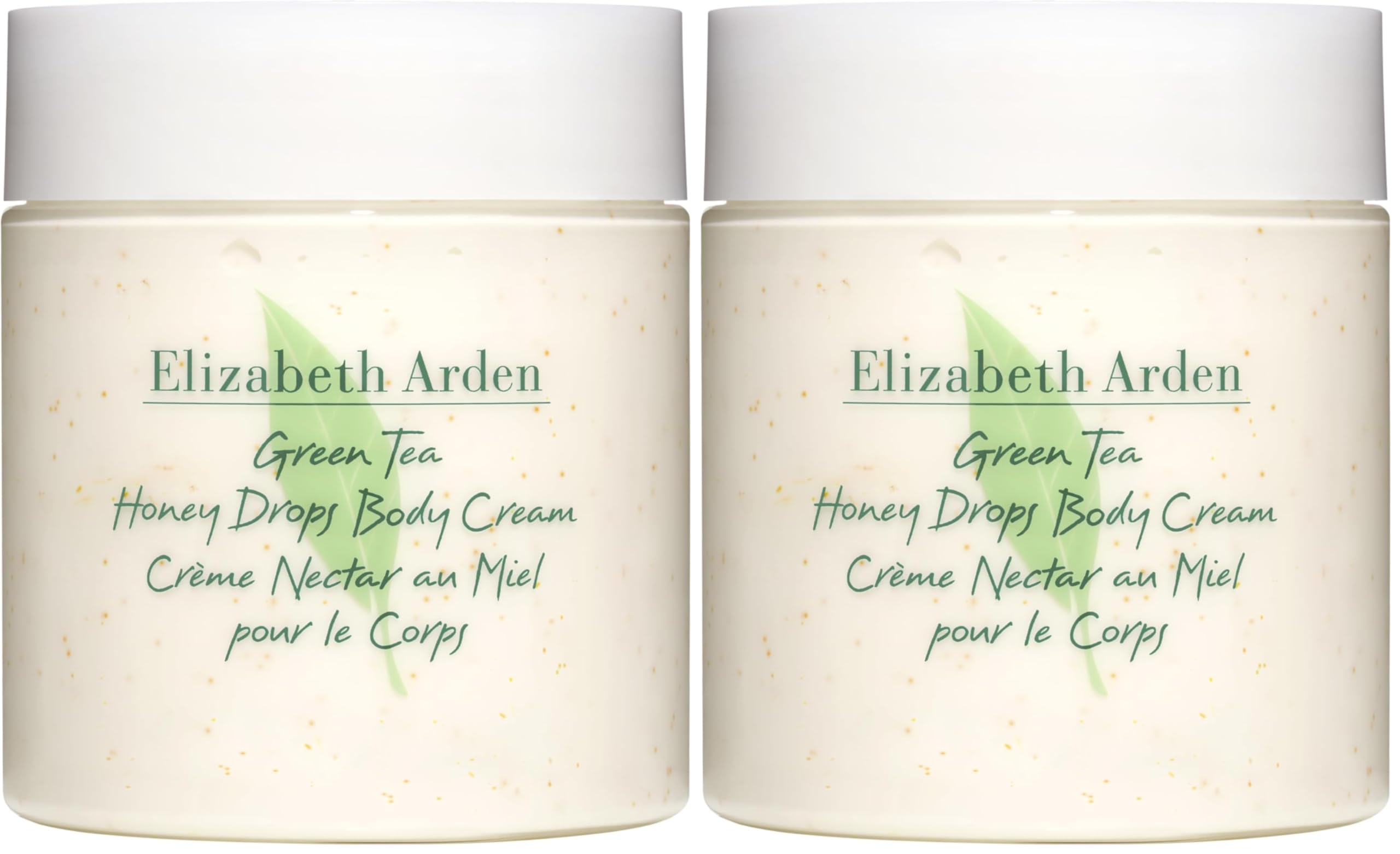 Elizabeth Arden Green Tea Honey Drops Body Cream, 500ml, Nourishing Body Moisturiser, Infused with Honey & Green Tea Extracts, Calms & Conditions Dry Skin