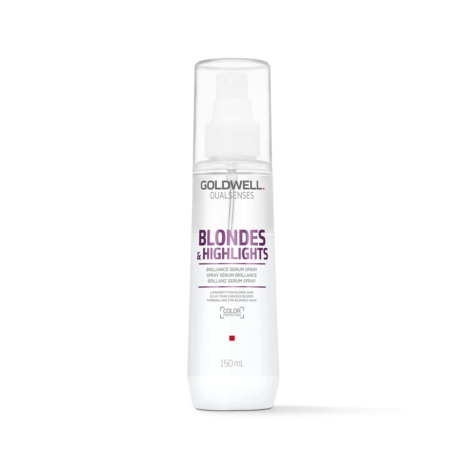 Goldwell Dualsenses Blondes & Highlights Anti-Yellow Serum Spray, For Blonde & Highlighted Hair, Heat Protection, 150ml - Damaged Box
