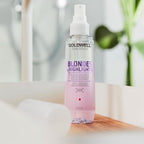 Goldwell Dualsenses Blondes & Highlights Anti-Yellow Serum Spray, For Blonde & Highlighted Hair, Heat Protection, 150ml - Damaged Box