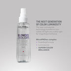 Goldwell Dualsenses Blondes & Highlights Anti-Yellow Serum Spray, For Blonde & Highlighted Hair, Heat Protection, 150ml - Damaged Box