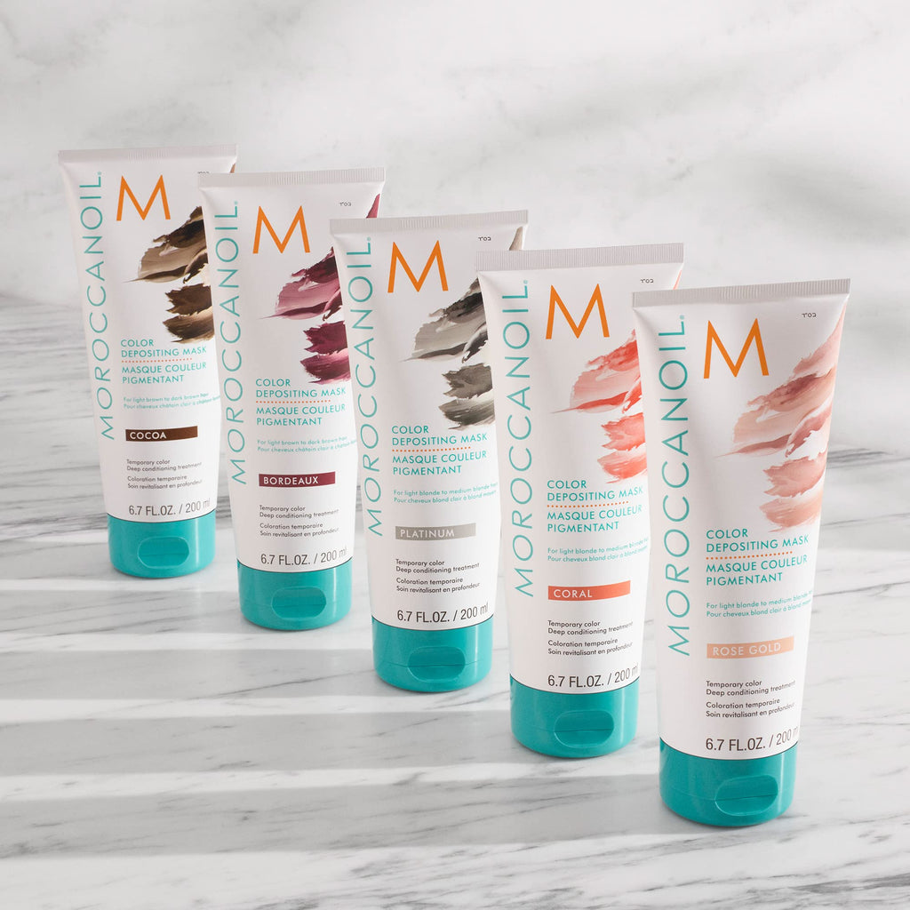 Moroccanoil Colour Depositing Mask Platinum, 200 ml - Damaged Box