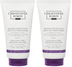 Christophe Robin New Luscious Curl Butter with Kokum Butter 150ml - Intense Hydration & Curl Definition, Nourishes & Softens Curly Hair, Frizz Control & Shine - Damaged Box