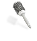Olivia Garden Expert Blowout Shine - White & Grey - 55 - Ceramic Coated Round Brush for Smooth Blowout, Frizz-Free Hair & Radiant Shine - Very Good