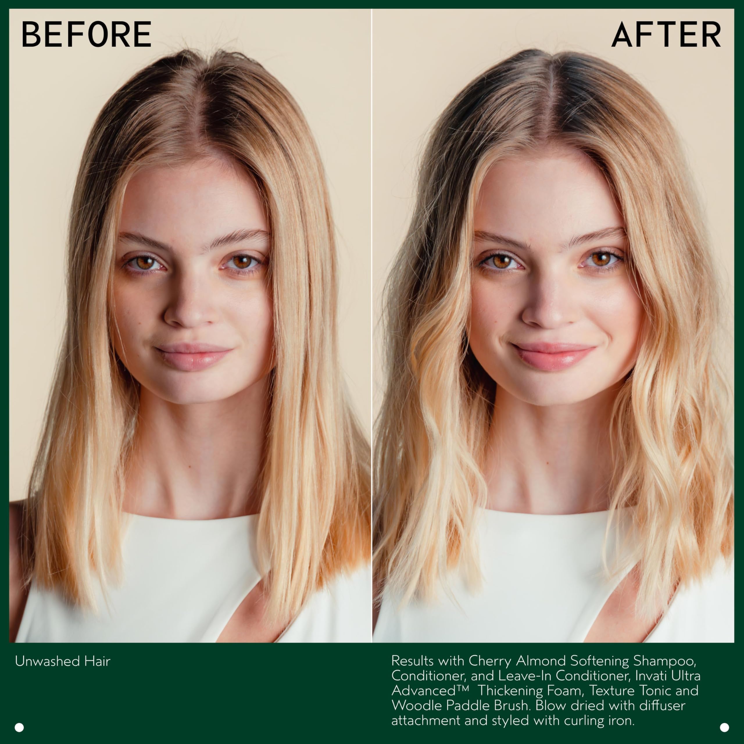 Aveda Invati Ultra Advanced Thickening Foam | Hair Styling Mousse for Thin & Thinning Hair | Instantly Thickens | Flexible Hold | 97% Naturally Derived*, 150ml
