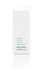 This Works Stress Check Mood Manager, 35 ml - Travel Size Aromatherapy Spray with Ylang Ylang and Patchouli Essential Oils - Mood-Boosting Remedy for Self Care and Relaxation - Damaged Box