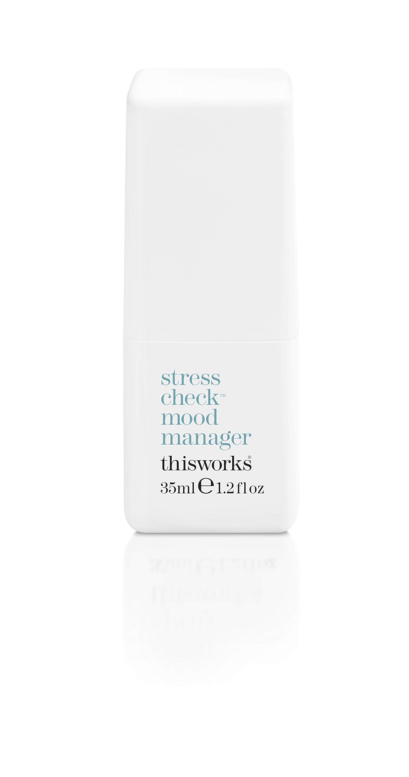 This Works Stress Check Mood Manager, 35 ml - Travel Size Aromatherapy Spray with Ylang Ylang and Patchouli Essential Oils - Mood-Boosting Remedy for Self Care and Relaxation - Damaged Box