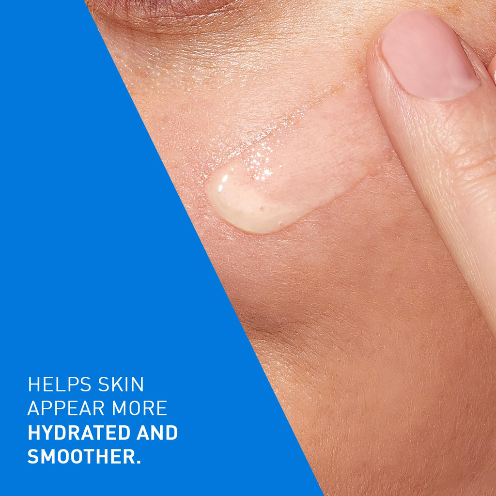 CeraVe Hydrating Hyaluronic Acid Serum - 3 Essential Ceramides & Vitamin B5 - Lightweight Gel - 30ml Face Serum - Damaged Box
