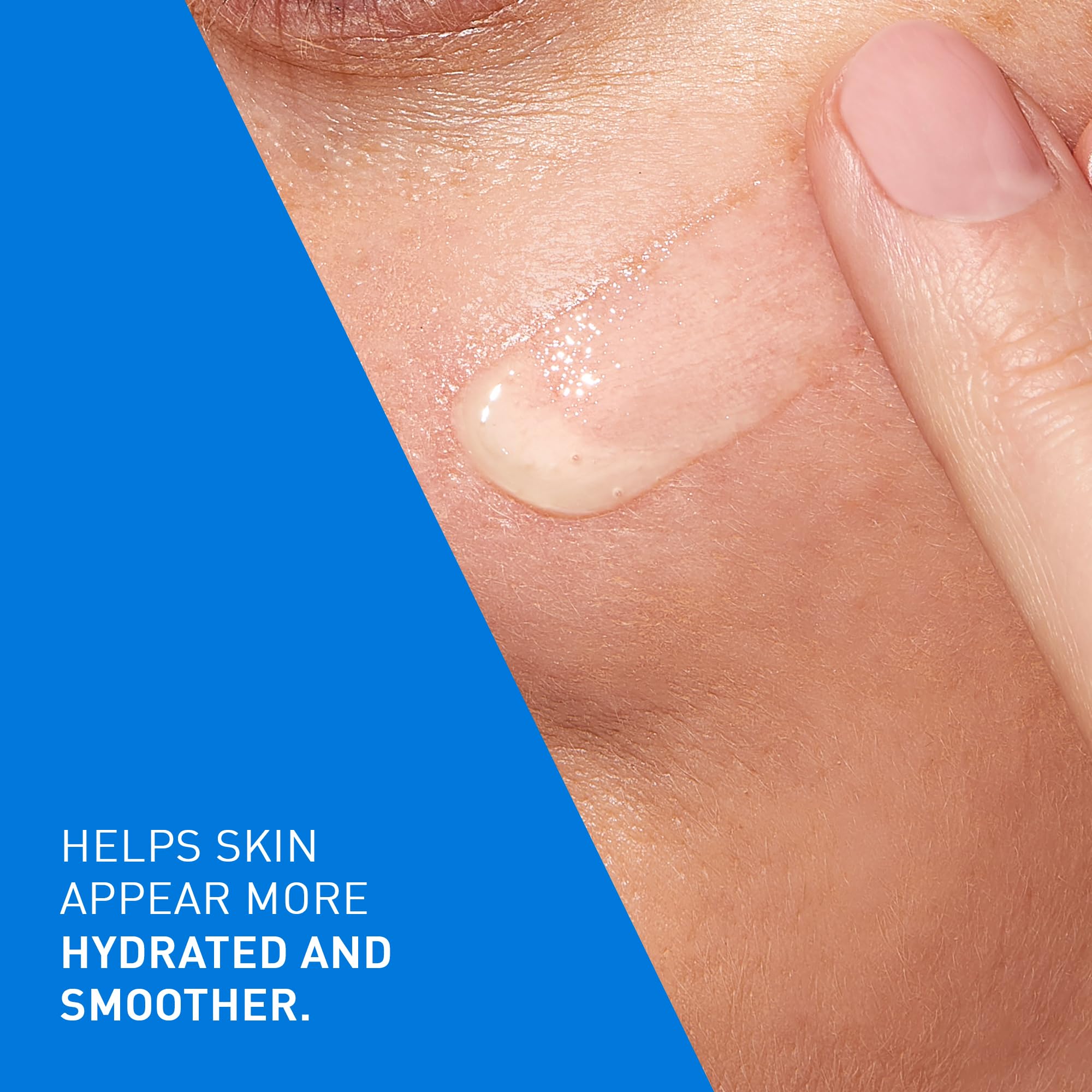 CeraVe Hydrating Hyaluronic Acid Serum - 3 Essential Ceramides & Vitamin B5 - Lightweight Gel - 30ml Face Serum - Damaged Box