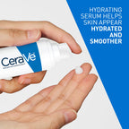 CeraVe Hydrating Hyaluronic Acid Serum - 3 Essential Ceramides & Vitamin B5 - Lightweight Gel - 30ml Face Serum - Damaged Box