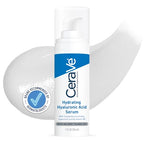 CeraVe Hydrating Hyaluronic Acid Serum - 3 Essential Ceramides & Vitamin B5 - Lightweight Gel - 30ml Face Serum - Damaged Box