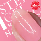 Nails Inc It's Topless Gel-Like Nail Polish, 4-in-1 Base Coat, Treatment, Colour & Top Coat, Long Lasting, Strong, Chip Free Nails, Glossy Salon Quality Manicure, Air Dry Nail Polish, Allegra, 14 ML