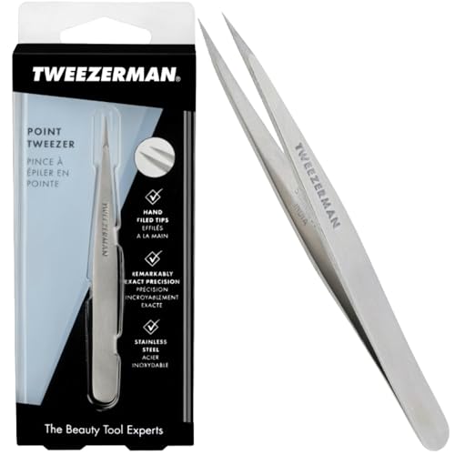 Tweezerman Point Tweezer Stainless Steel - Damaged Box