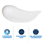 CeraVe Oil Control Moisturising Gel Cream - Matte Finish, 52ml - For Oily & Combination Skin with Ceramides & Hyaluronic Acid - Damaged Box