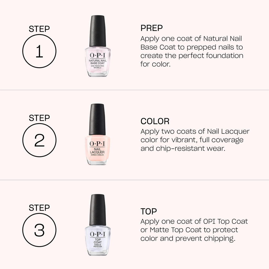 OPI Classic Nail Polish | Long-Lasting Luxury Nail Varnish | Original High-Performance | Don't Bossa Nova Me Around 15 ml