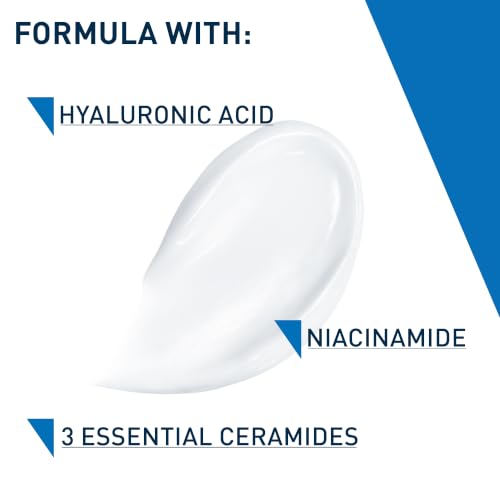 CeraVe AM Facial Moisturising Lotion SPF30 With 3 Essential Ceramides and Hyaluronic Acid, Broad Spectrum UVA/UVB Protection for Normal to Dry Skin, 52ml - Damaged Box