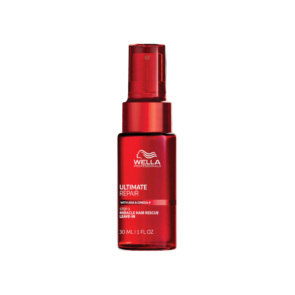 Wella Professionals Ultimate Repair Miracle Hair Rescue - Leave-on Treatment for Damaged Hair - WIth AHA & Omega-9 (30ml) - Very Good