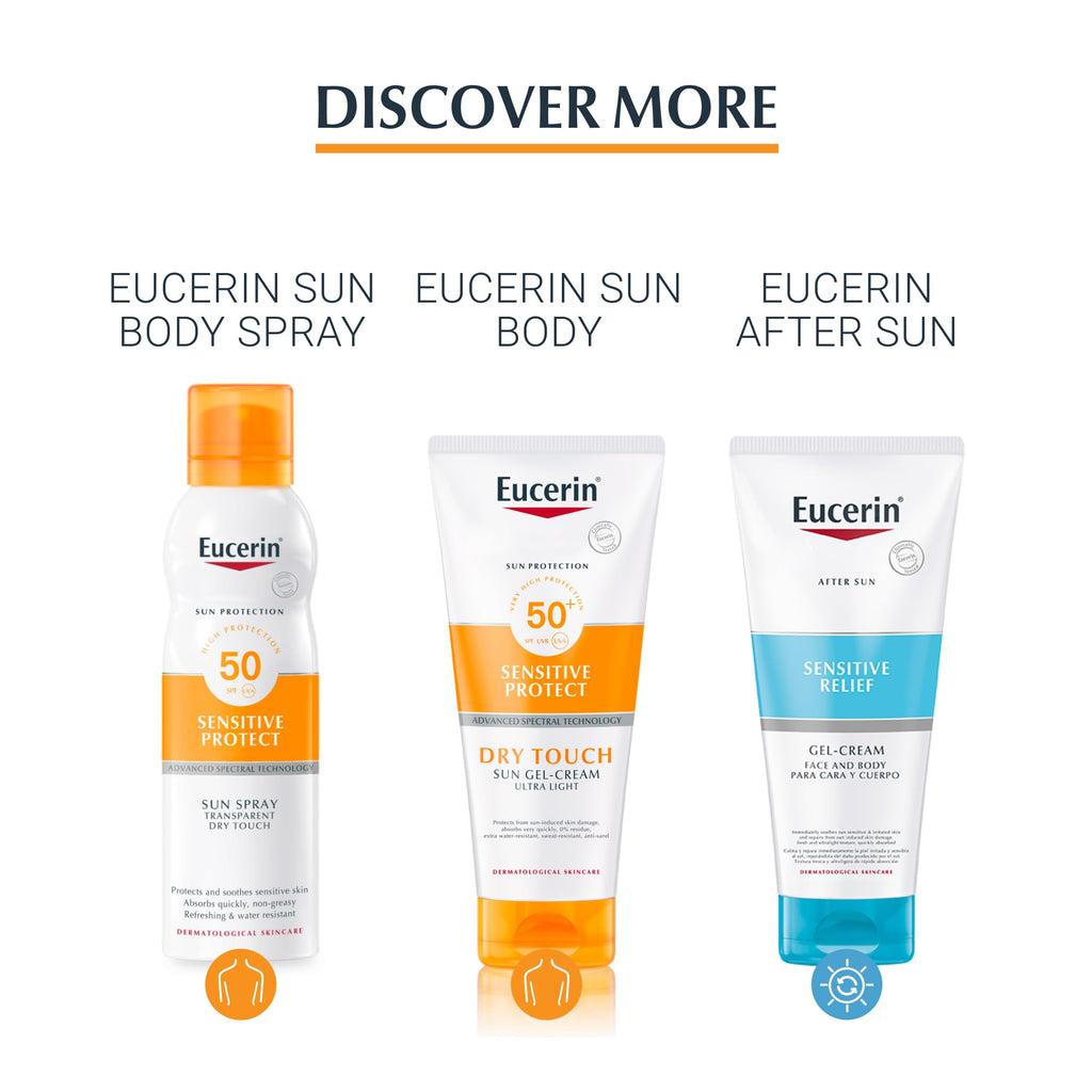 Eucerin Sun Actinic Control MD SPF 100 80ml, Medical Sunscreen for Actinic Keratosis and Non-Melanoma Skin Cancer Prevention, Fragrance-Free, Water-Resistant Factor 100 Sun Cream - Damaged Box - BBE 06/2028