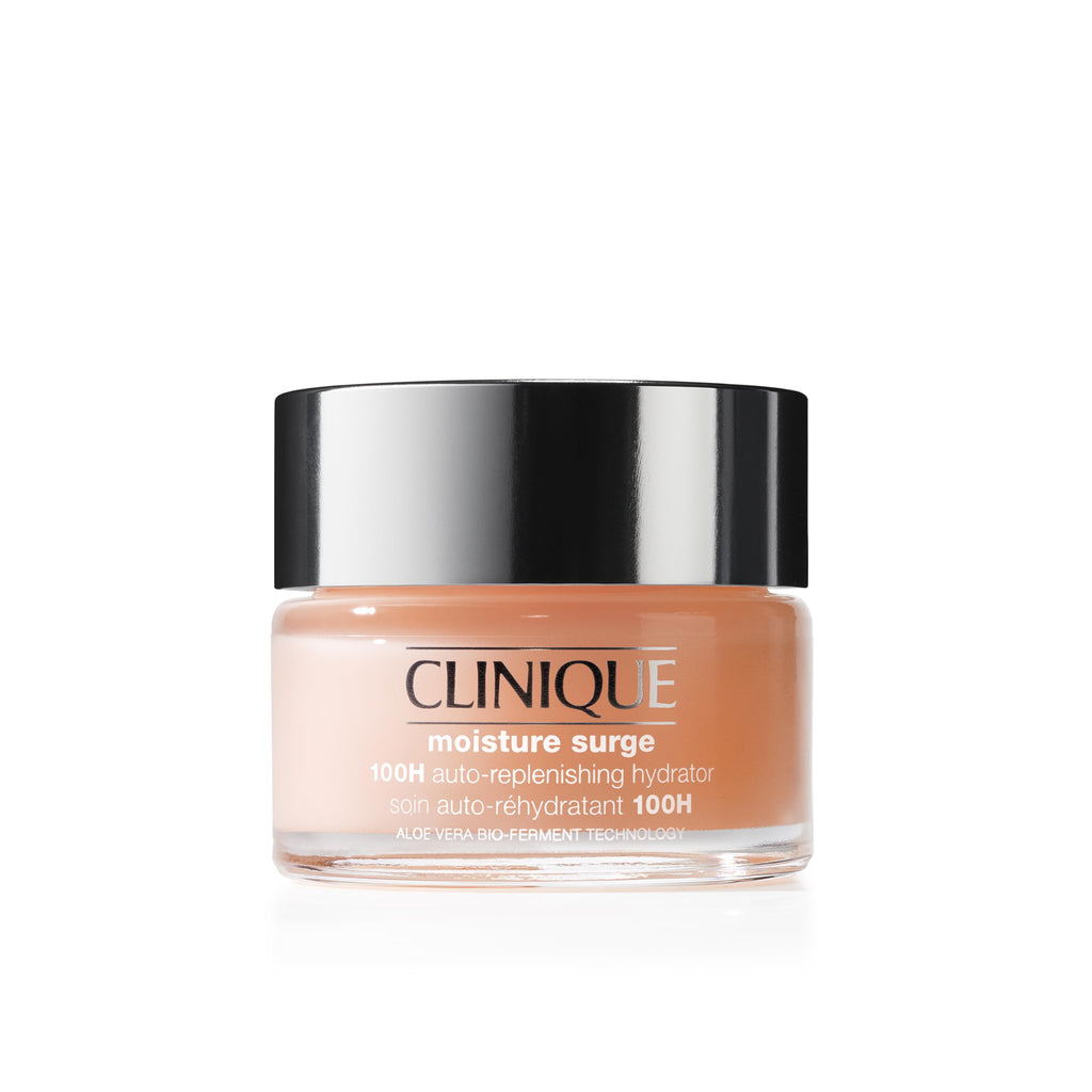 Clinique Moisture Surge 100H Auto-Replenishing Hydrator Oil Free Face Moisturiser With Hyaluronic Acid + Aloe Vera Bioferment For All Skin Types | Hydrating + Moisturising - Damaged Box