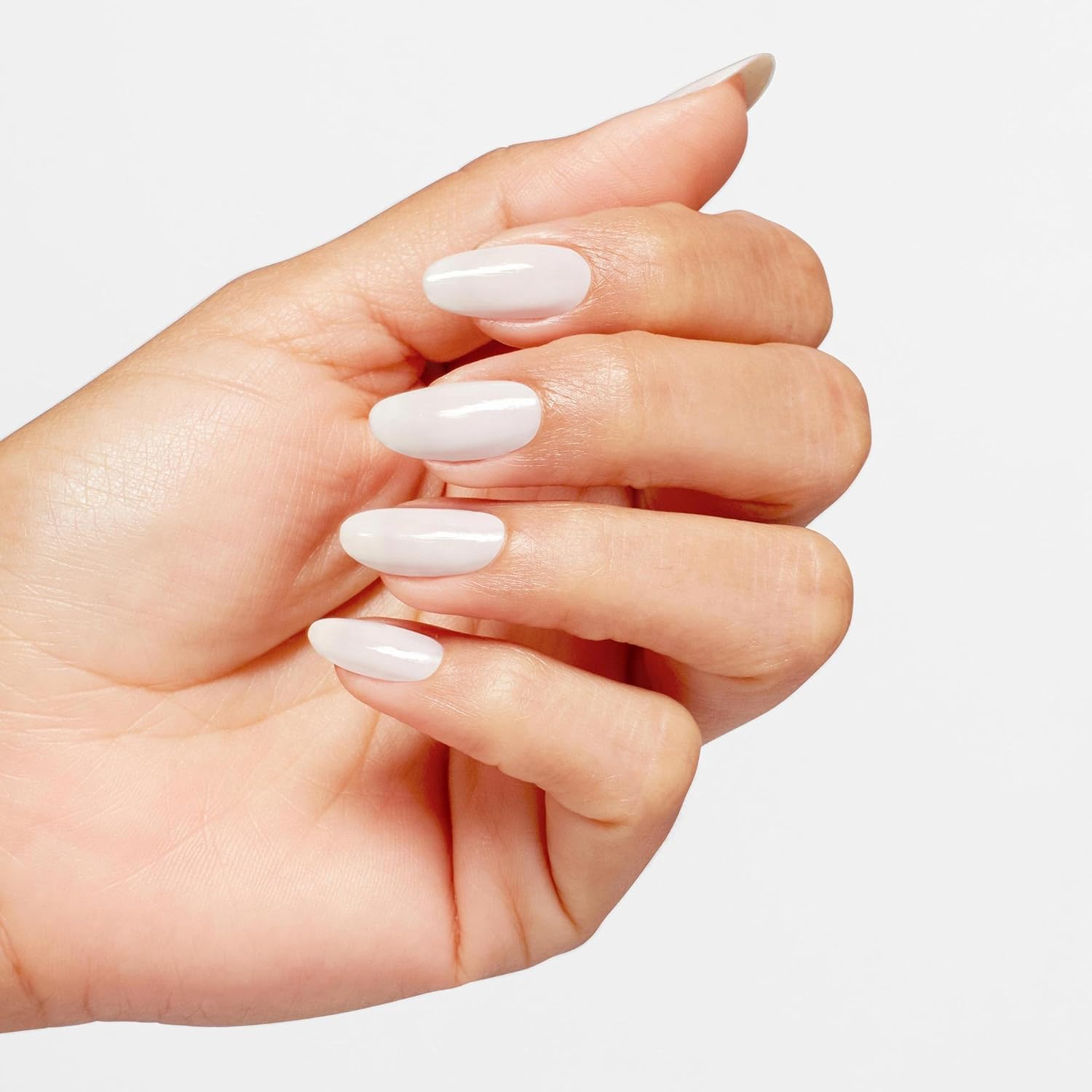 OPI Infinite Shine Nail Polish - Funny BunnyTM - Gel Like & Long Lasting White Cr`eme Nail Polish - with Pre-Cured Gel Technology & OPI Pro-Wide Brush (15ml) - Damaged Box