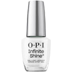 OPI Infinite Shine Nail Polish - Funny BunnyTM - Gel Like & Long Lasting White Cr`eme Nail Polish - with Pre-Cured Gel Technology & OPI Pro-Wide Brush (15ml) - Damaged Box