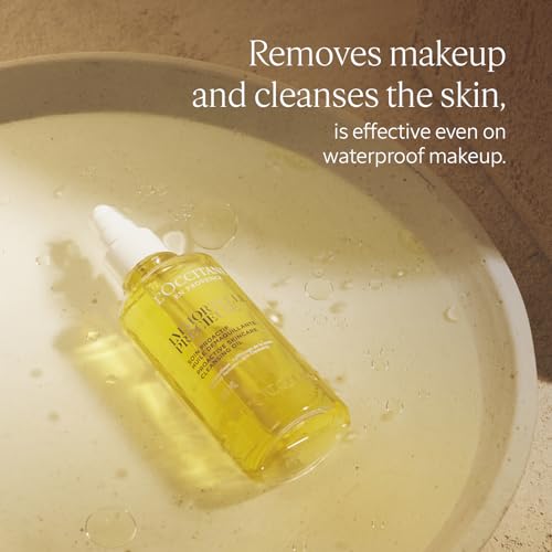 L'OCCITANE - Immortelle Precious Cleansing Oil - 200 ml - Removes make-up, even waterproof - Made in France - Damaged Box