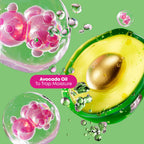 Food For Soft Hair Serum Oil For Dry, Brittle, and All Hair Types - Softens, Smooths, and Adds Shine With Heat Protection, Repairing Leave In With Avocado Oil 30ml - Damaged Box