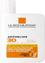 La-Roche-Posay Anthelios SPF30 Invisible Fluid Sunscreen for High Protection from UVB and UVA Rays, Light Weight and Ultra Resistant, Suitable for Sensitive Skin, 50ml - Damaged Box
