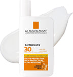 La-Roche-Posay Anthelios SPF30 Invisible Fluid Sunscreen for High Protection from UVB and UVA Rays, Light Weight and Ultra Resistant, Suitable for Sensitive Skin, 50ml - Damaged Box